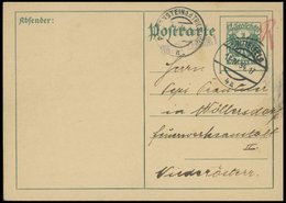 1934, 12 Gr. Ganzsachenkarte Nach Wöllersdorf, Feuerwerksanstalt II (Gefängnis Für Nationalsozialisten), Mit L1 Unter Ze - Other & Unclassified