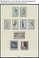 SAMMLUNGEN O, Komplette Gestempelte Sammlung Österreich Von 1968-75 Mit Ersttagsstempeln, Dazu Einige Unberechnete Ausga - Sammlungen