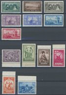 RUMÄNIEN 339-51 **, 1928/9, Eingliederung Und Vereinigung, 2 Postfrische Prachtsätze, Mi. 75.- - Otros & Sin Clasificación