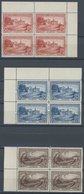 SAN MARINO 141-44 VB **, 1928, Franziskus Von Assisi In Randviererblocks, Postfrischer Prachtsatz, Mi. 800.- - Sonstige & Ohne Zuordnung