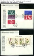 SAMMLUNGEN, LOTS Wohl Fast Komplette Sammlung FDC`s Von 1978-2005 In 7 Briefalben, Dabei Aerogramme Und Postkarten, Prac - Colecciones