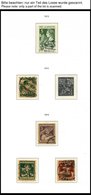 SAMMLUNGEN O, Saubere Gestempelte Sammlung Pro Juventute Von 1915-69 Im MAWIR Album, Bis Auf Mi.Nr. 129 Und Bl. 6 Komple - Sammlungen