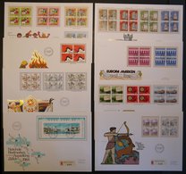 LOTS 1984, Kompletter Jahrgang Auf 8 Maxibrief-FDC`s - Lotes/Colecciones