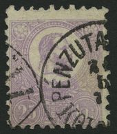 UNGARN 6a O, 1871, 25 K. Violett, üblich Gezähnt Pracht, Mi. 400.- - Autres & Non Classés