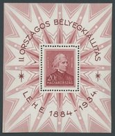 POLEN Bl. 1 **, 1934, Block Liszt, Pracht, Mi. 170.- - Sonstige & Ohne Zuordnung