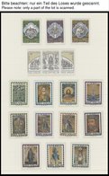 VATIKAN **, Postfrische Sammlung Vatikan Von 1956-95, Dazu Einige Gestempelte Ausgaben, Prachterhaltung, Mi. über 500.- - Autres & Non Classés
