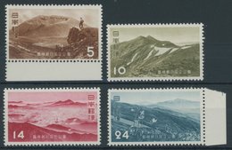 1952, Nationalpark Bandai-Asahi, Postfrischer Prachtsatz -> Automatically Generated Translation: 1952, "National Park Ba - Other & Unclassified