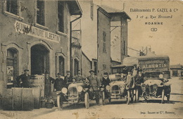 Marchand De Quina Nature Albertin Ets  Gazel à Roanne Camion Auto Decapotable - Händler