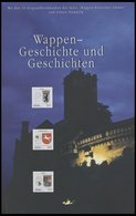 SACHBÜCHER Wappen-Geschichte Und Geschichten Mit Originalmarken Und Stempeln, Herausgegeben Von Der Deutschen Post 1994 - Ohne Zuordnung