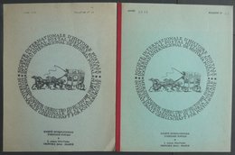 PHIL. LITERATUR Société Internationale D`Historie Postale, Bulletin No. 14 Und 15, 1969, Internationale Gesellschaft Für - Philatelie Und Postgeschichte