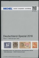 Michel: Deutschland-Spezial Katalog 2018, Band 1, 1849 Bis April 1945, Alter Verkaufspreis: EUR 89.90 -> Automatically G - Philatelie Und Postgeschichte