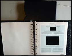 ALBEN Neuwertiger Deutschland Exklusiv Falzlostext 2007 Im Ringbinder Mit Schuber - Binders With Pages