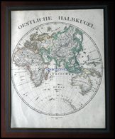 Die östliche Halbkugel, Stahlstich Von 1869 - Other & Unclassified