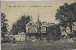 St-Nicolas-Lez-Liège    -   Château De Mme Ve Noé-Renson   -   1911 Naar  Molenbeek - Saint-Nicolas