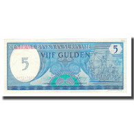 Billet, Surinam, 5 Gulden, 1982, 1982-04-01, KM:125, SPL+ - Suriname