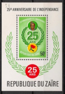 Zaire - 1985 - Bloc Feuillet N°Yv. 38 - Indépendance - Neuf Luxe ** / MNH / Postfrisch - 1980-89: Mint/hinged