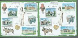 [30] Variété : BF N° 101 Nicosie Bâtiments Dédoublés + Normal ** - Unused Stamps