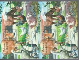 [30] Variété : BF N° 69 Animaux De La Ferme Impression Doublée + Normal ** - Unused Stamps