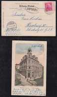 Brazil Brasil 1908 Picture Postcard PORTO ALEGRE PALACETE CHAVES To Hamburg AVULSA Postmark - Lettres & Documents