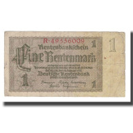 Billet, Allemagne, 1 Rentenmark, 1937, 1937-01-30, KM:173b, B+ - 1 Rentenmark