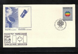 Canada 1983 Space / Raumfahrt   Interesting Cover FDC - North  America