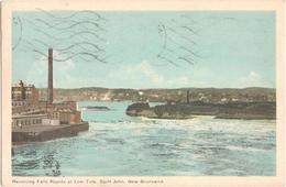 Reversing Falls Rapids At Low Tide, Saint John, New Brunswick - St. John