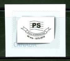 Phila-Sherbrooke, Club - Timbre-photo Neuf / Mint Picture Stamp - Timbre Personnalisé / Personalized Stamp (0459) - Sonstige & Ohne Zuordnung