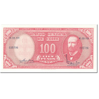 Billet, Chile, 10 Centesimos On 100 Pesos, 1960, Undated (1960), KM:127a, NEUF - Chili