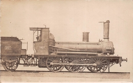 ¤¤  -   Carte-Photo D'une Locomotives   -  Chemins De Fer  -   Machine N° 646 Du P.O.  -  Train En Gare  -   ¤¤ - Matériel