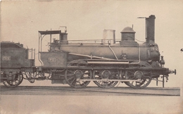 ¤¤  -   Carte-Photo D'une Locomotives   -  Chemins De Fer  -   Machine N° 1512 Du P.O.  -  Train En Gare  -   ¤¤ - Equipo