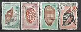 Nouvelle Calédonie Poste N° 368  à 371 Coquillages  Oblitérés   B/TB           - Used Stamps