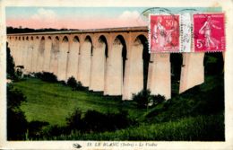 N°72353 -cpa Le Blanc -le Viaduc- - Ouvrages D'Art