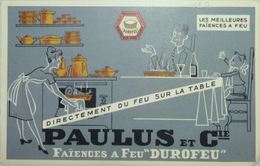 Paulus Et Cie - Faïences A Feu « Durofeu » Blanc Misseron - Quievrechain