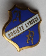 Broche Ancienne émaillée Société Lyrique AR Musique Chant Chorale - Broches