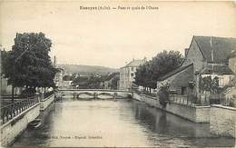 - Dpts Div.-ref-AH952- Aube - Essoyes - Pont Et Quai De L Ource - Carte Bon Etat - - Essoyes