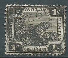 Etats Malais Fédérés   - Yvert N° 51 Oblitéré - Bce 18330 - Federated Malay States