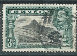 Ceylan  - Yvert N°   253   Oblitéré    - Bce 18350 - Ceylon (...-1947)