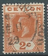 Ceylan - Yvert N° 203 A Oblitéré -  Bce 18360 - Ceylon (...-1947)