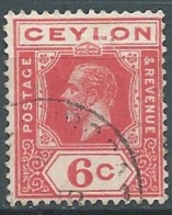 Ceylan - Yvert N° 207 Oblitéré -  Bce 18362 - Ceylon (...-1947)