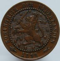 Netherlands 1 Cent 1898 XF / UNC - 1 Centavos
