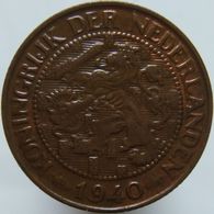 Netherlands 1 Cent 1940 XF / UNC - 1 Cent