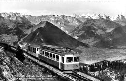 ARTH RIGIBAHN → Bahn Unterhalb Kulm, Fotokarte Ca.1950 - Arth