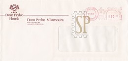 Portugal 1987 Franquia Mecânica Vilamoura Quarteira Ema, Mechanical Franchise Dom Pedro Hotels Algarve Turism - Franking Machines (EMA)