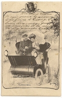 208 - Couple Dans Une Voiture - Diablotin - Scolik, Charles