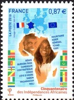Cinquantenaire Des Indépendances Africaines - Unused Stamps