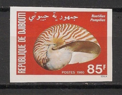 Djibouti - 1980 - N°Yv. 522 - Coquillage / Shells - Non Dentelé / Imperf. - Neuf Luxe ** / MNH / Postfrisch - Coneshells