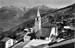 VISPERTERMINEN → Dorfteil Bei Der Kirche Anno 1968 - Visperterminen