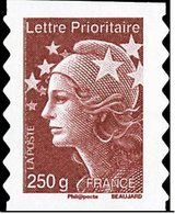 Marianne De Beaujard - ( Lettre Prioritaire 250 G) Lilas - Unused Stamps