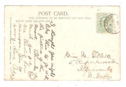 SINNINGTON 1906 POSTMARK ON A GILLAMOOR CHURCH PC Nr KIRBYMOORSIDE - Sonstige & Ohne Zuordnung