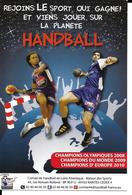 HANDBALL - EQUIPE DE FRANCE - NIKOLA KARABATIC - ALISON PINEAU - Pallamano